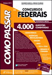 COMO PASSAR EM CONCURSOS FEDERAIS - 1ª ED - 4000 QUESTÕES CO