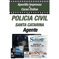 CURSO ONLINE - POLÍCIA CIVIL SC - AGENTE + APOSTILA IMPRESSA