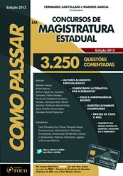 COMO PASSAR EM CONCURSOS PÚBLICOS DE MAGISTRATURA ESTADUAL