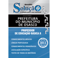 PREFEITURA MUNICIPAL - OSASCO - SP - PROFESSOR II - 2014