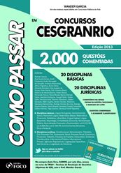 COMO PASSAR EM CONCURSOS  DA CESGRANRIO