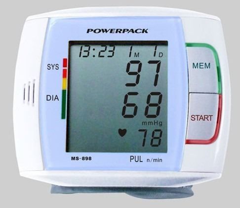 Monitor Automático De Pressão Arterial De Pulso Com Opção De